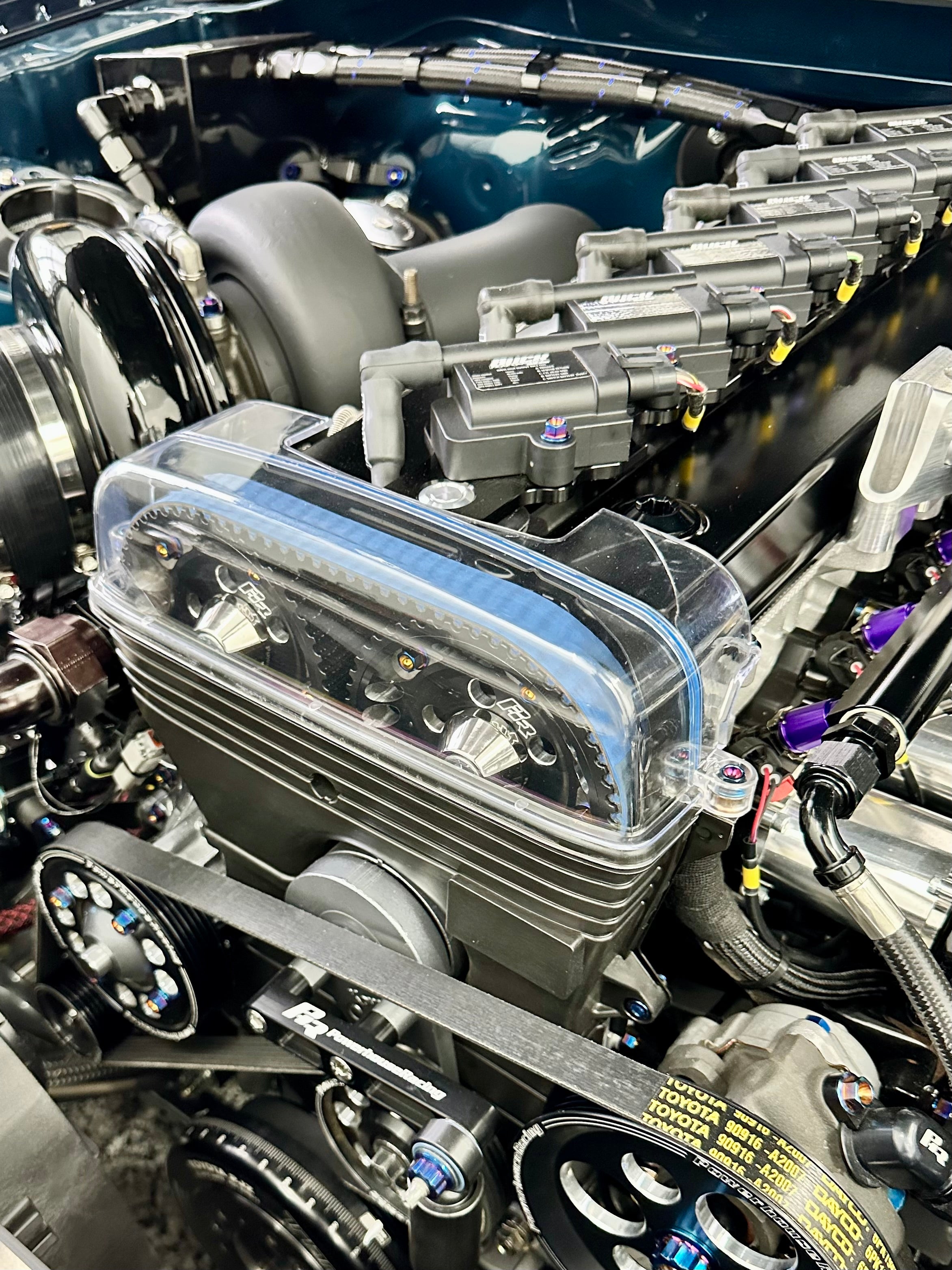 2JZ Clear Timing Belt Cover