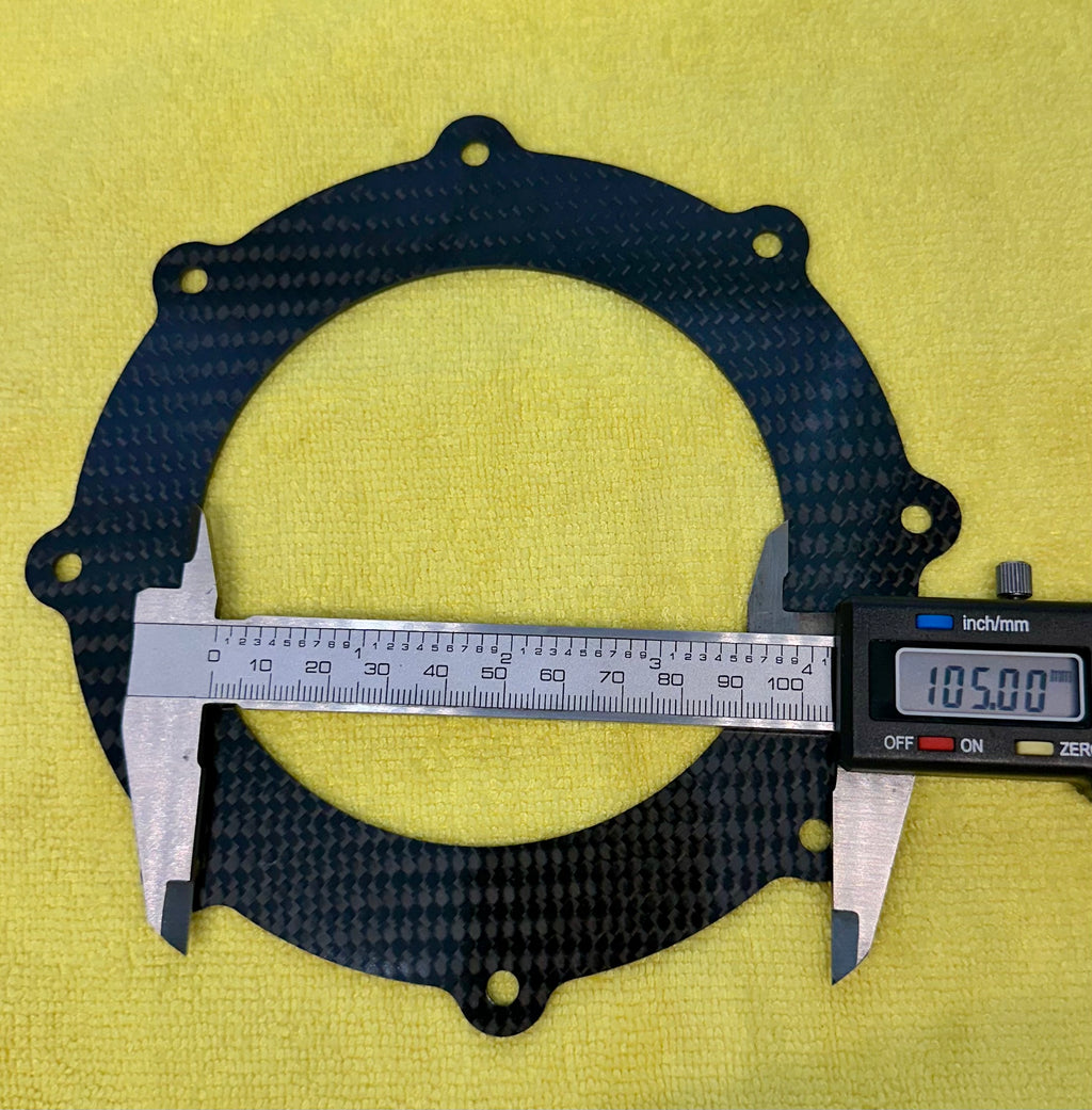 Carbon Fiber Garnish Plate
