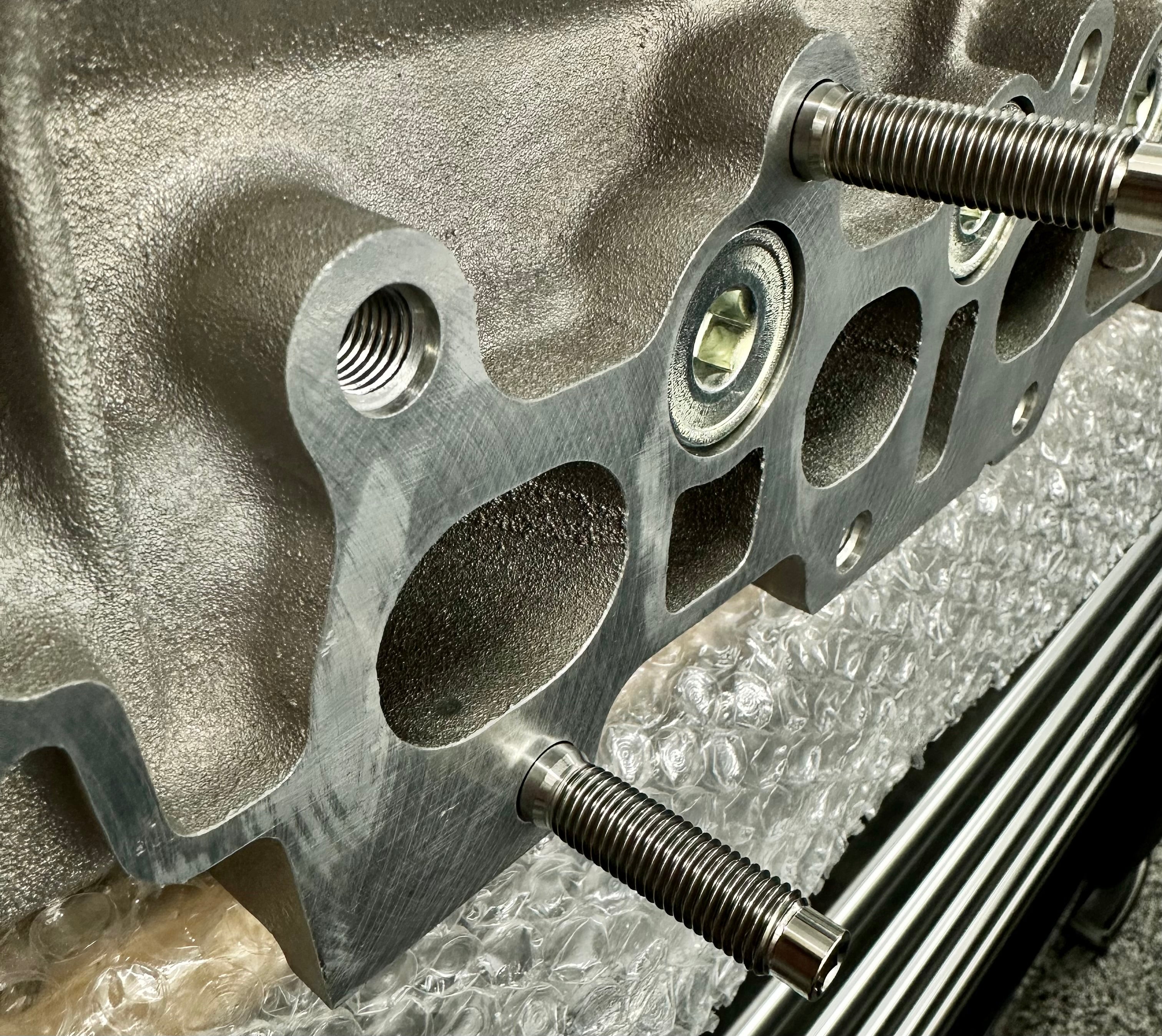 2JZ Exhaust Manifold Stud Kit – Grade 5 Titanium (Extended for 1/2” Flange)