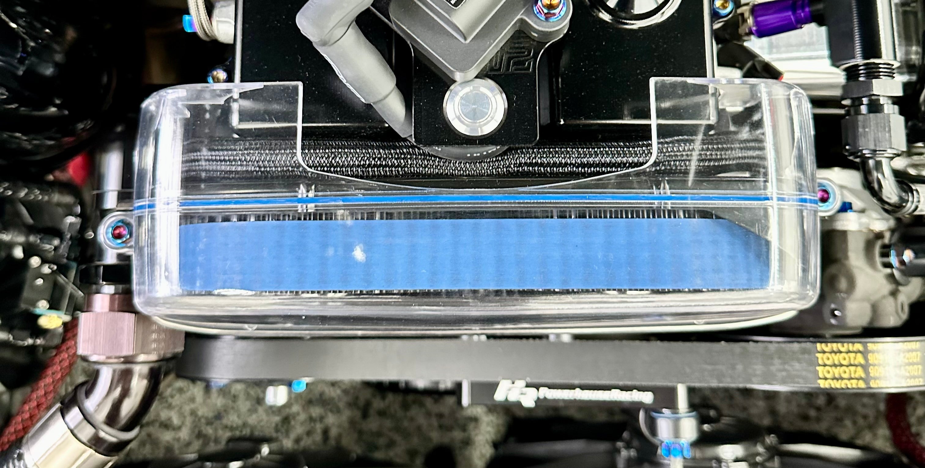 2JZ Clear Timing Belt Cover