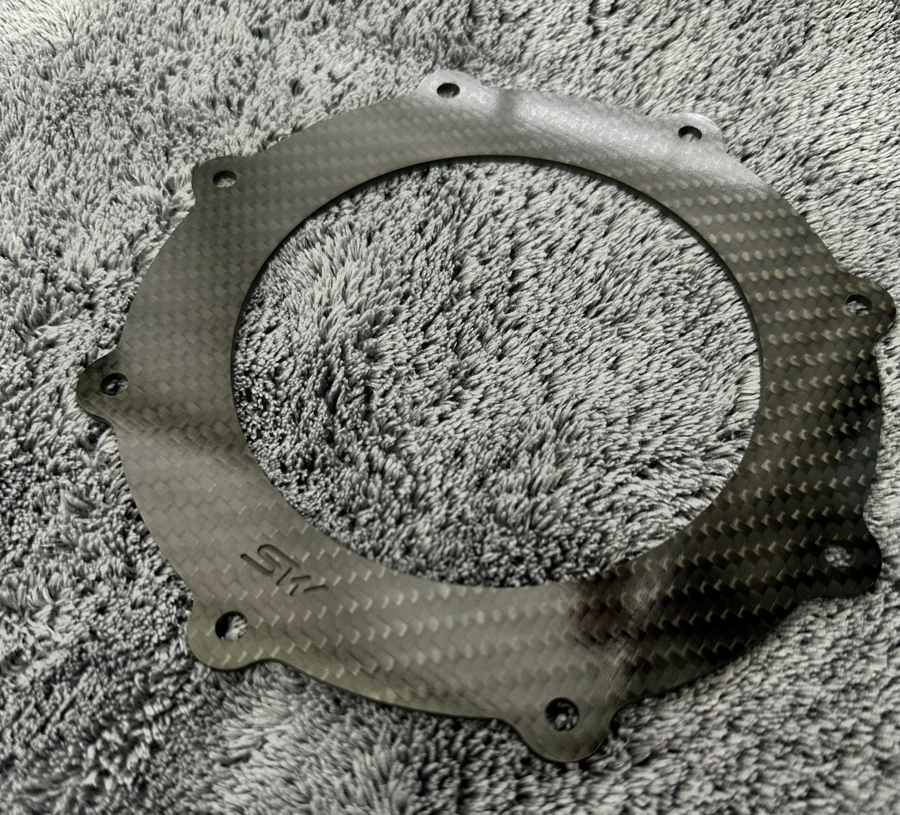 Carbon Fiber Garnish Plate