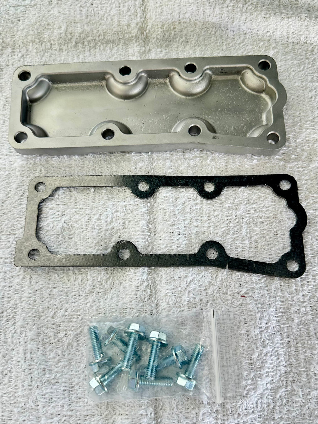 Genuine Toyota Supra 2JZ EGR Cooler — OEM Restoration (Kit w/ New Gasket & Bolts) | 25681-46010
