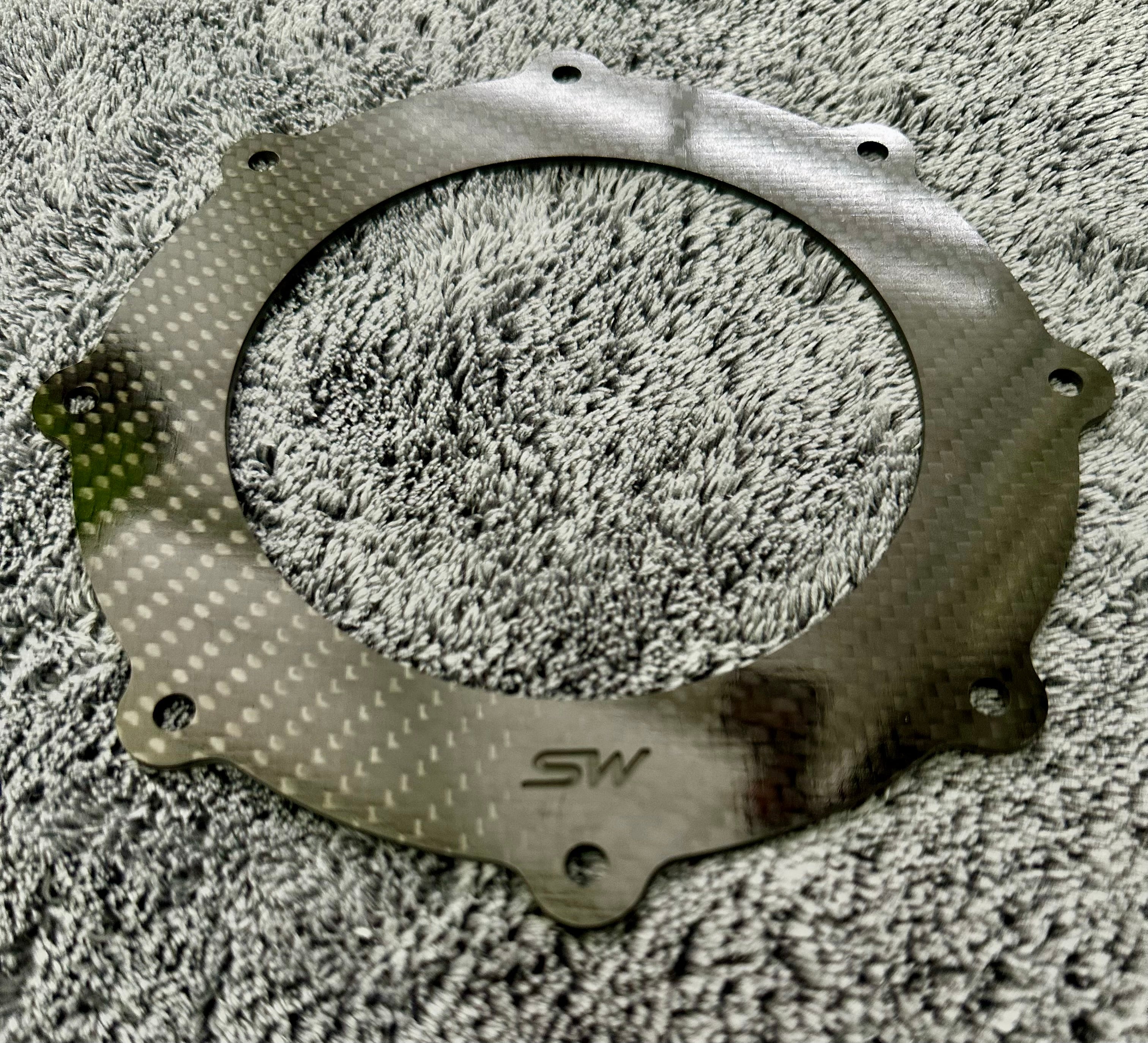 Carbon Fiber Garnish Plate