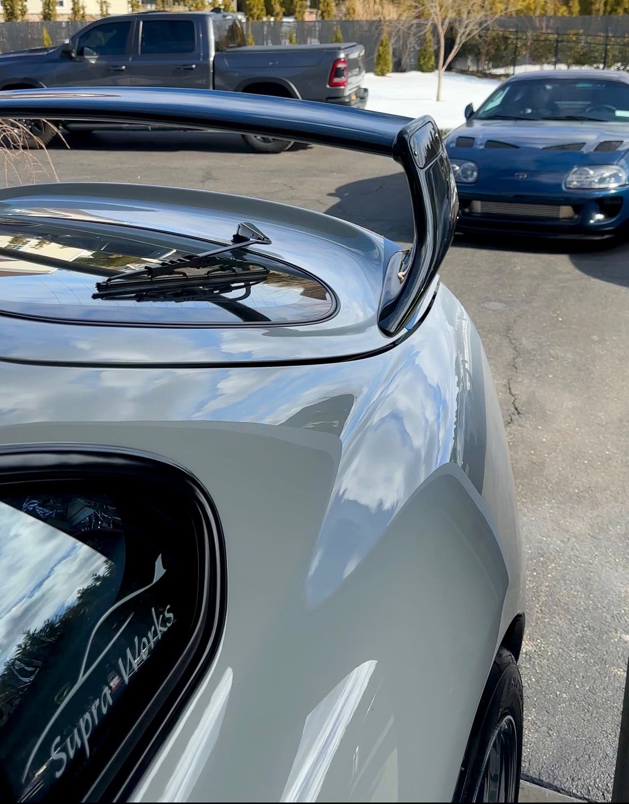 Toyota Supra TRD Carbon Fiber Replica Spoiler