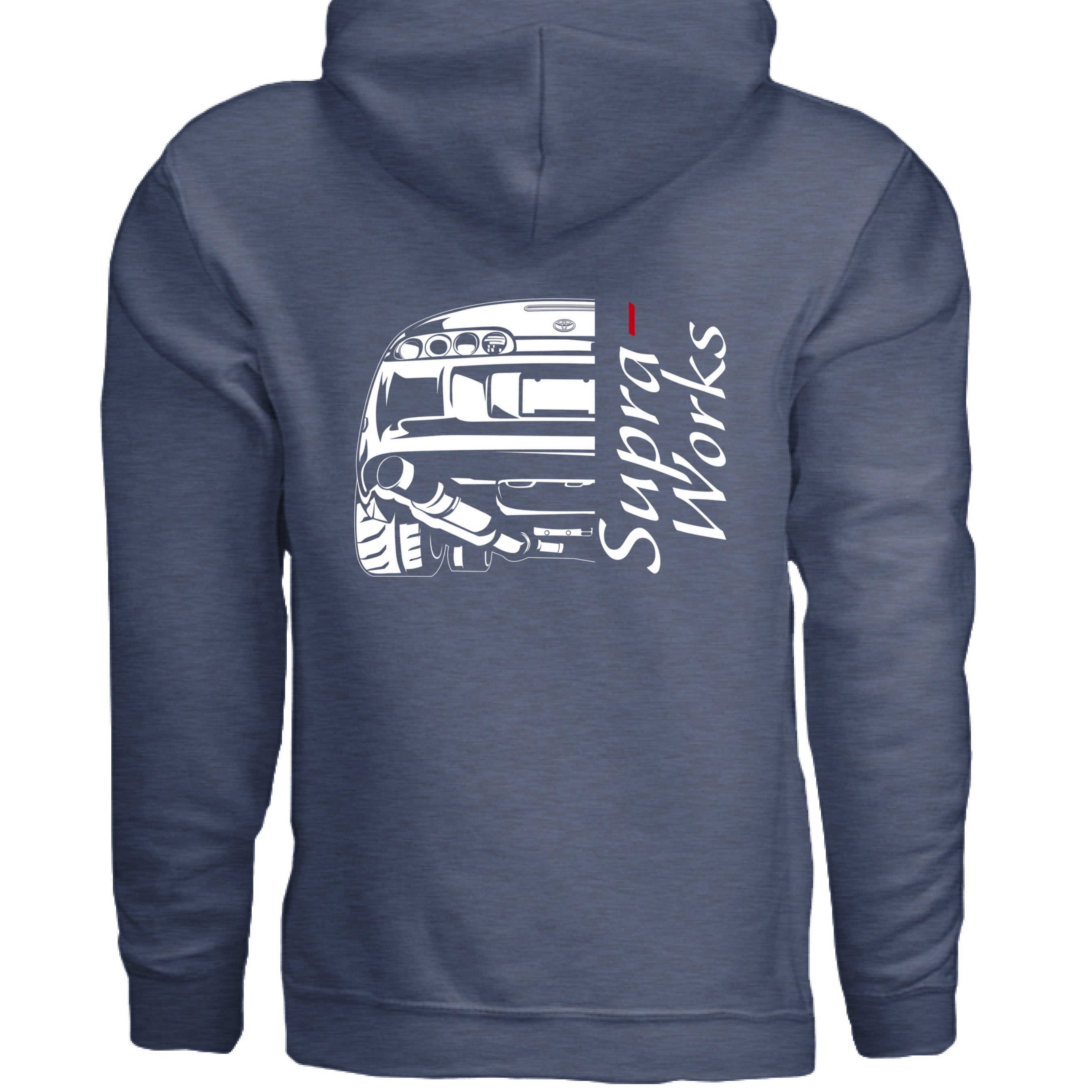 Heather Sport Dark Navy - BACK